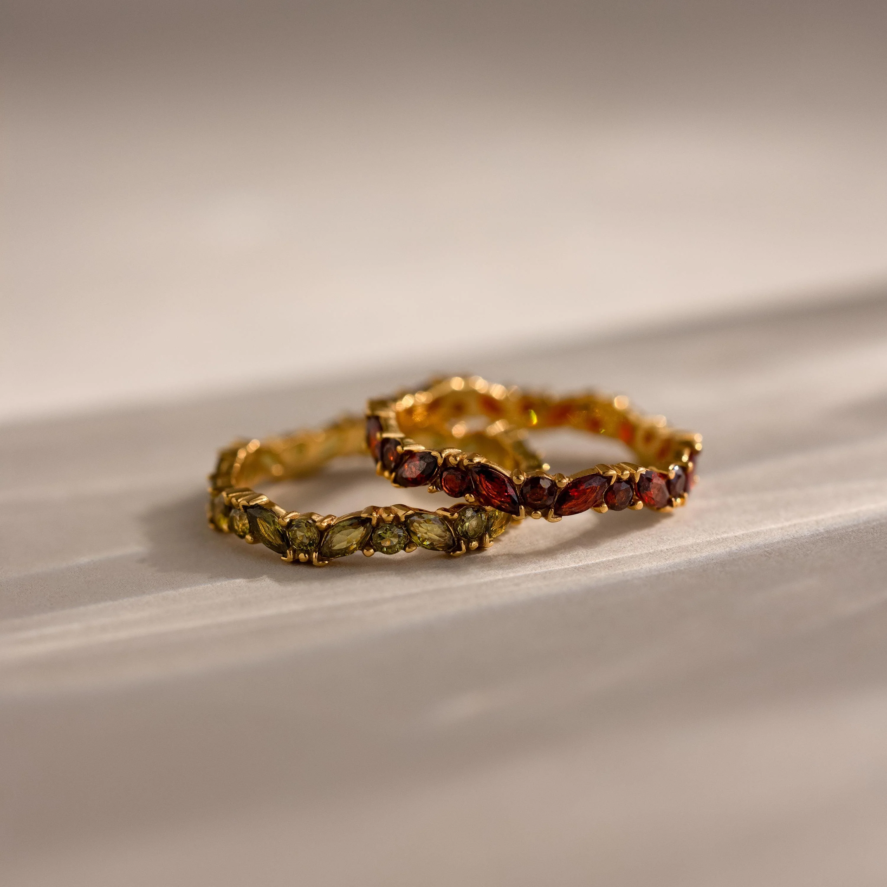 Staggered Marquise Ruby Ring - Image 3