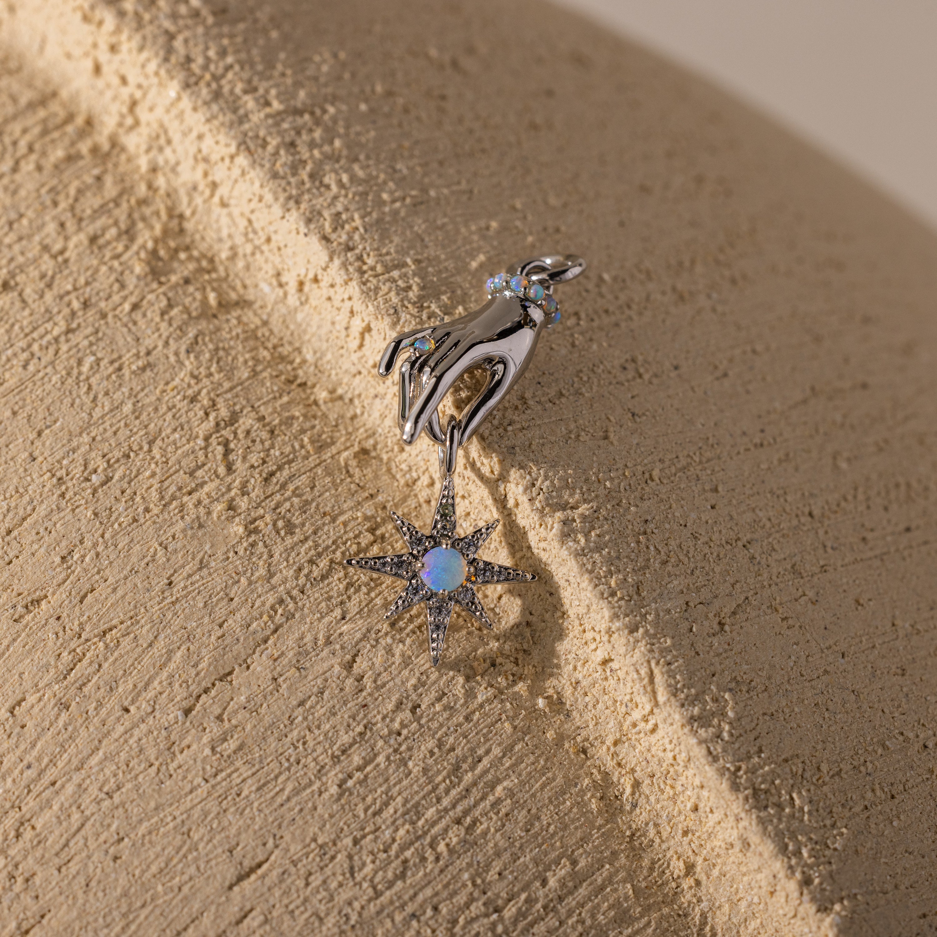 Star Opal Hand Charm - Image 6