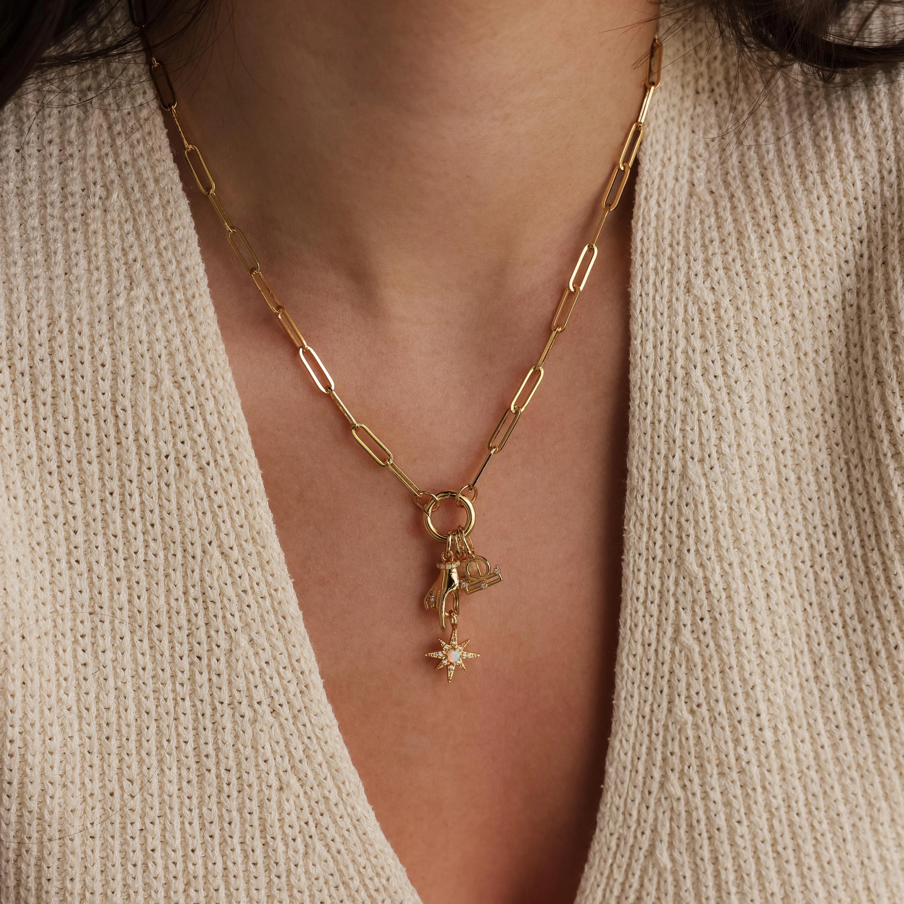 Star Opal Hand Charm - Image 9