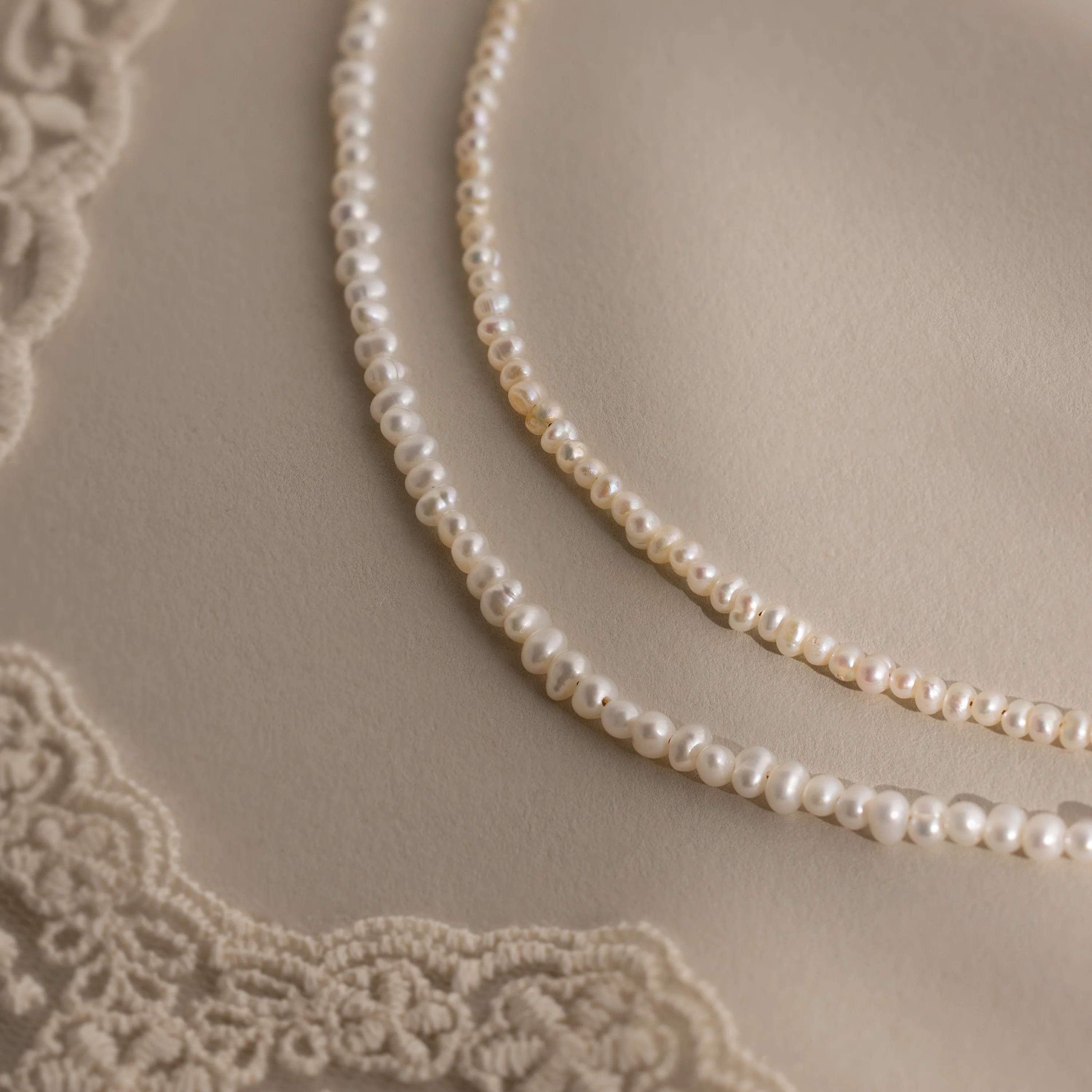 Summer Pearl Beaded Necklace - Image 4