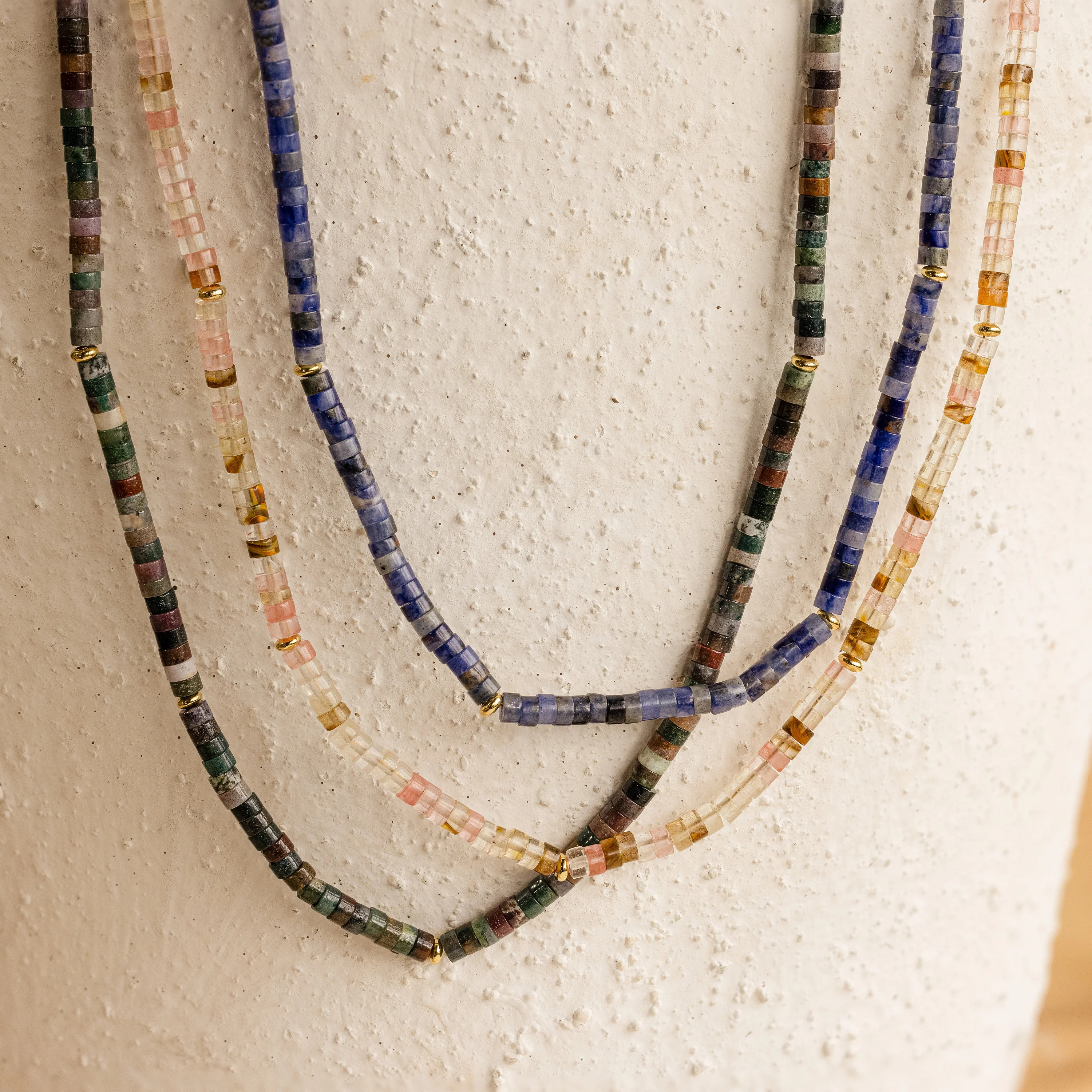 Tanzanite Beaded Necklace - Image 3