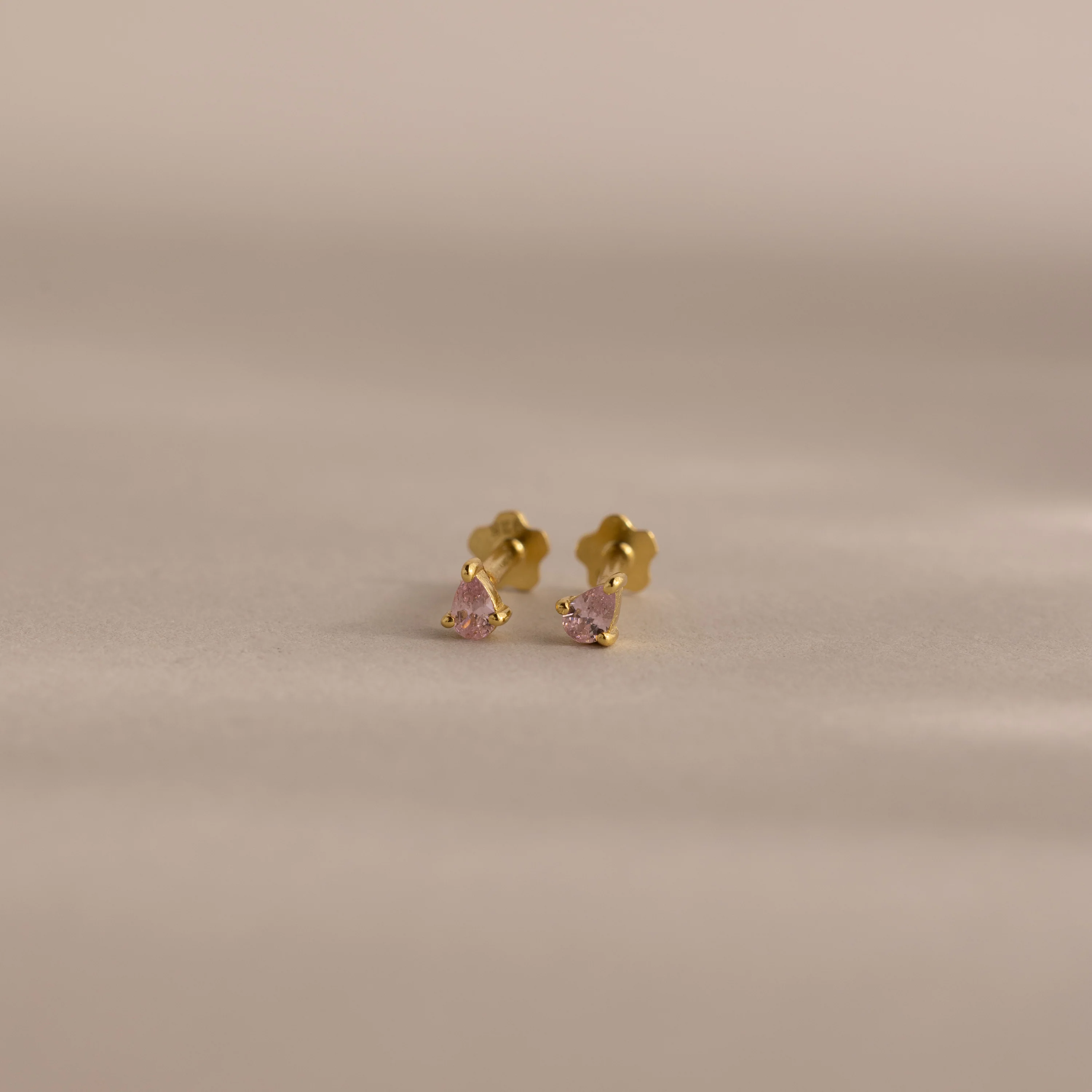 Teardrop Birthstone Flatback Studs - Image 8