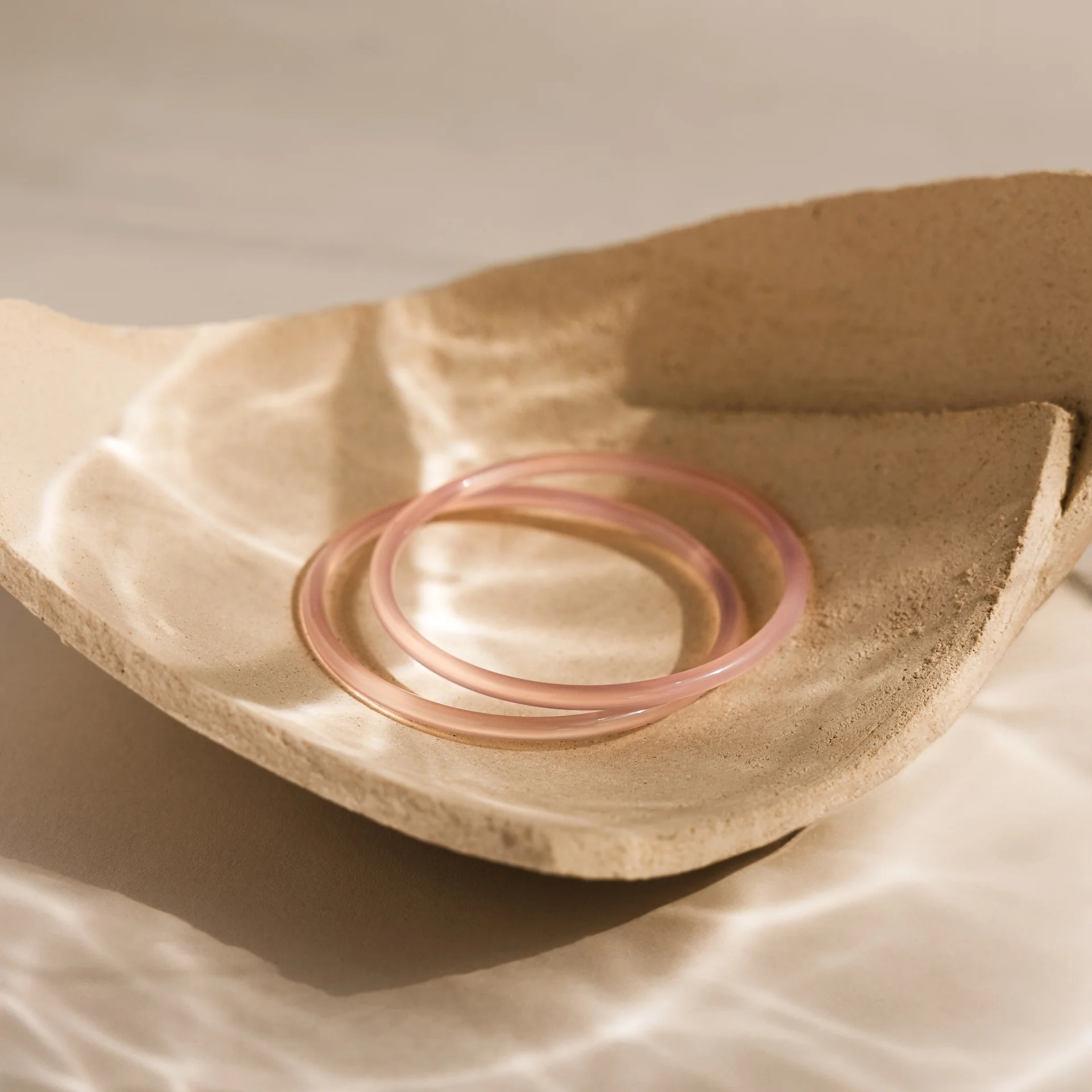 Thin Jade Bangle Set - Image 7