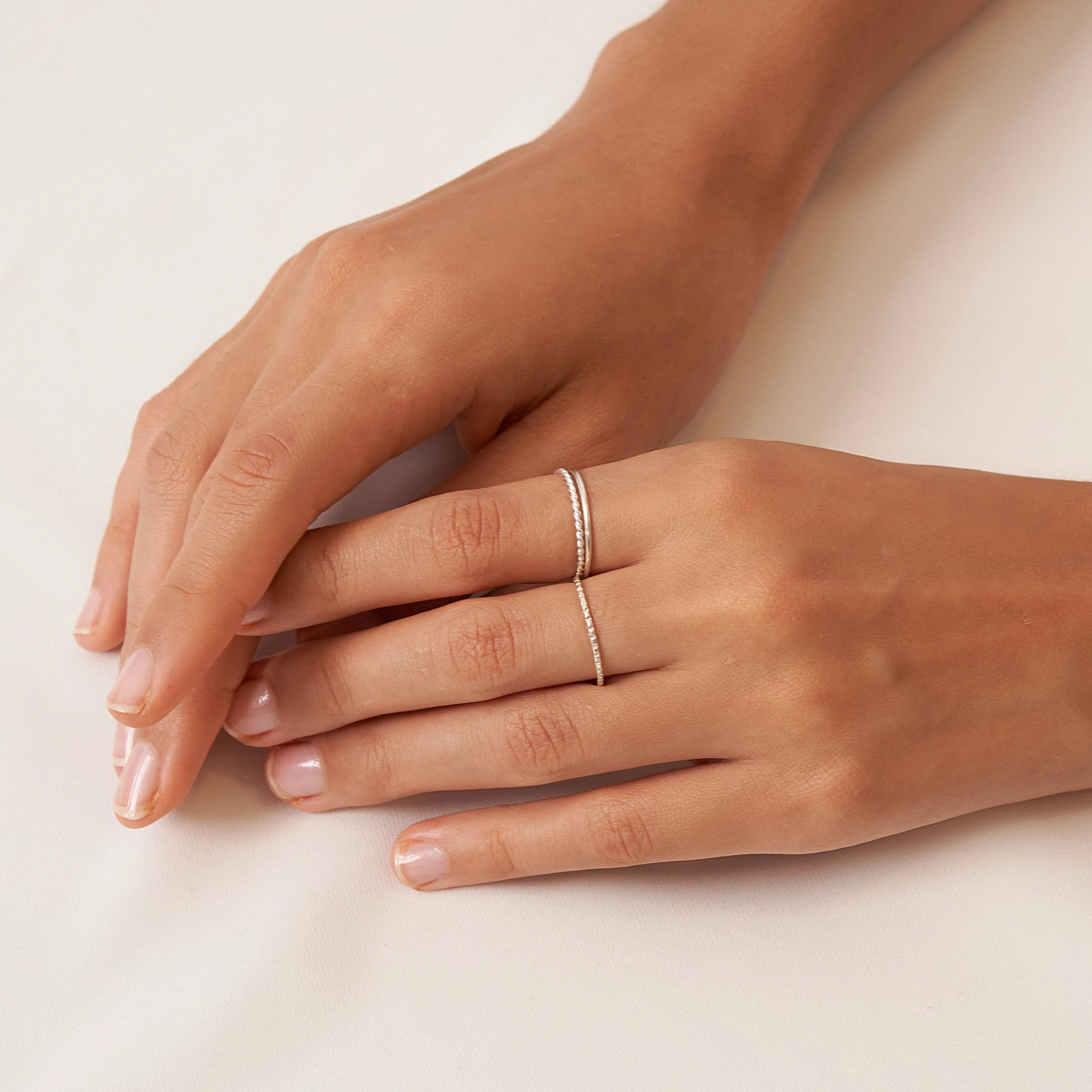 Thin Stacking Rings Set - Image 6