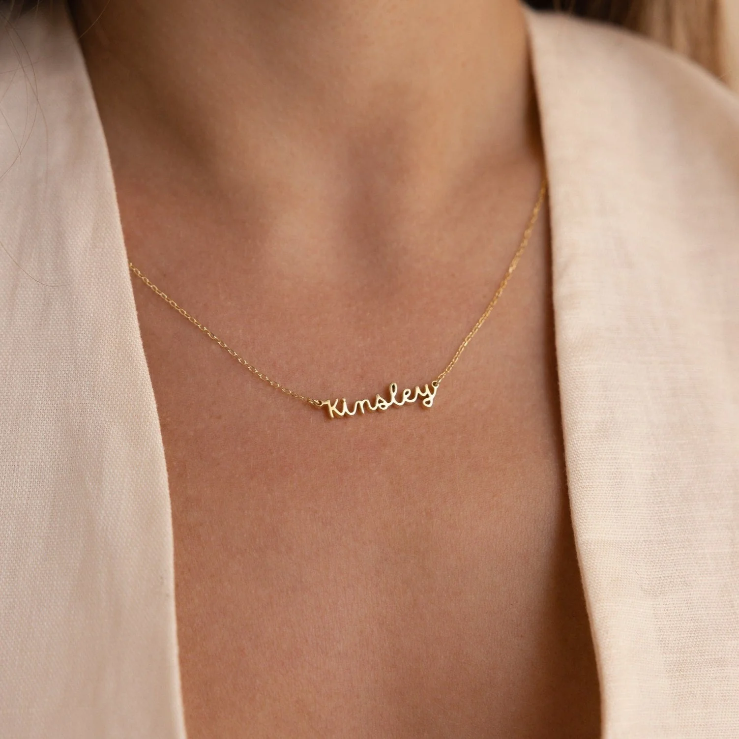 Tiny Dream Name Necklace - Image 4