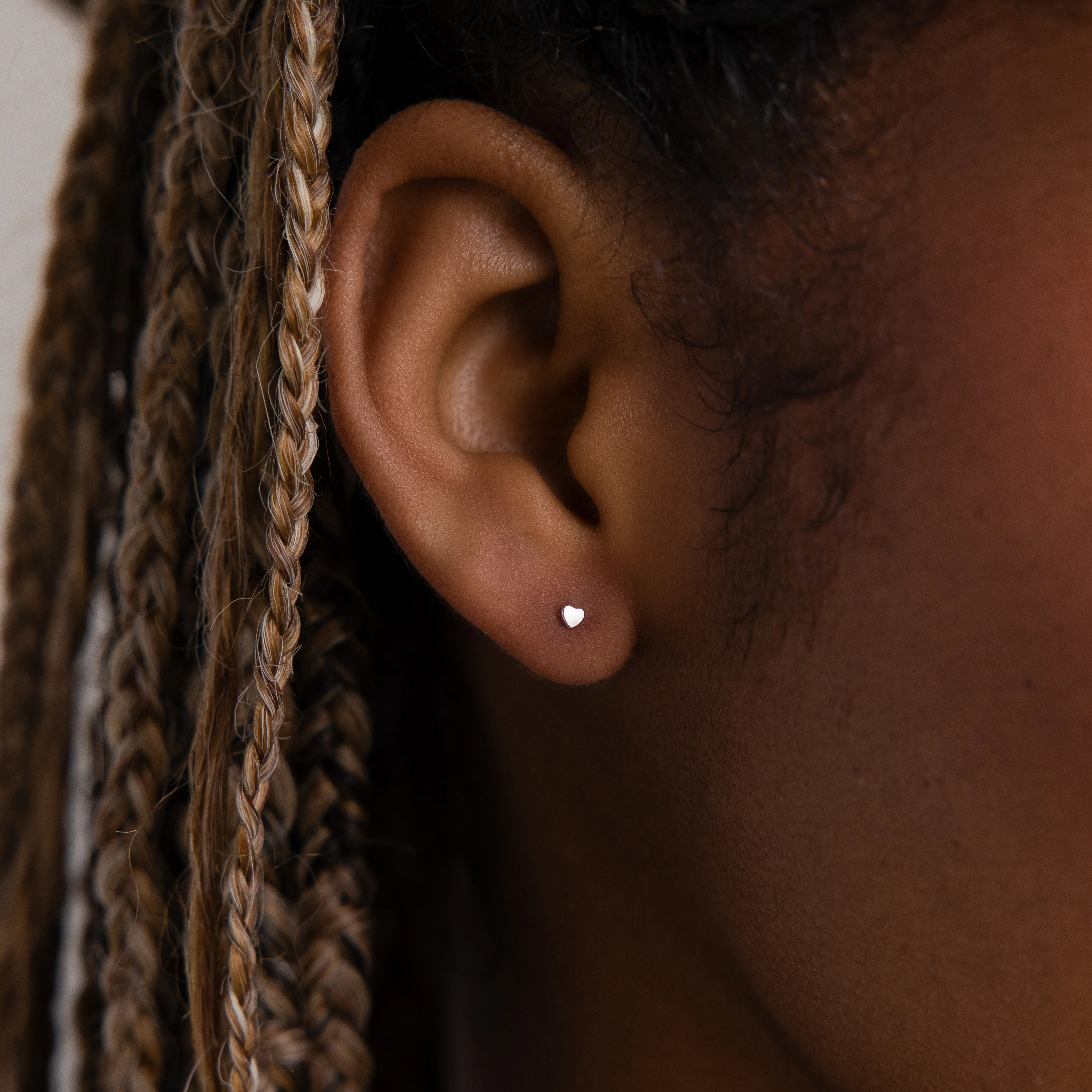Tiny Heart Studs - Image 2