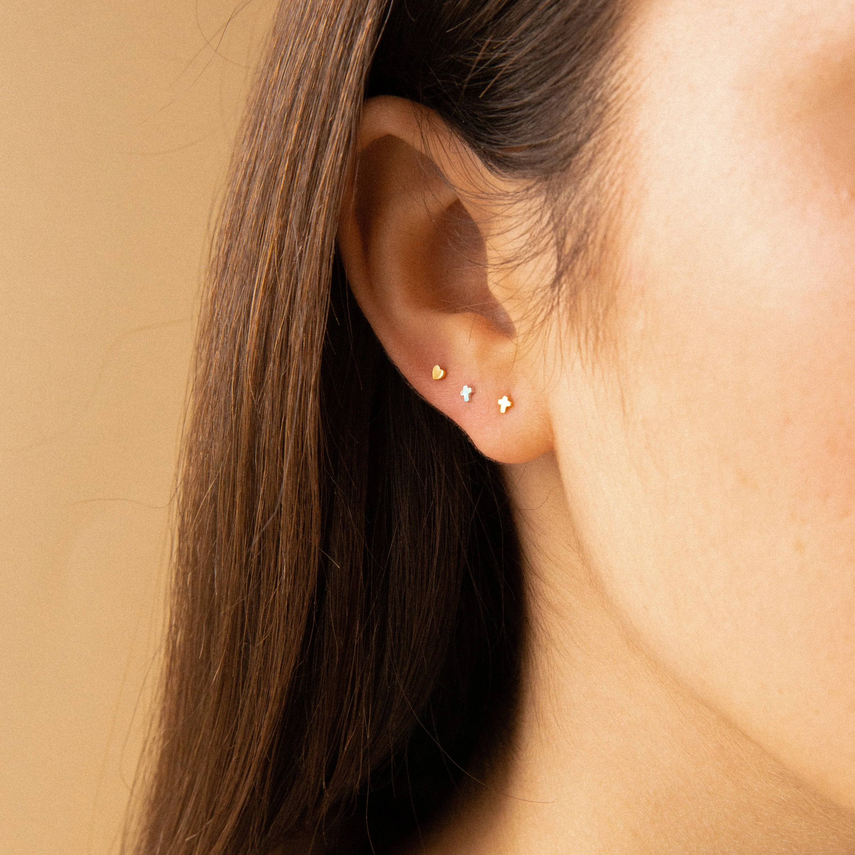 Tiny Heart Studs - Image 6