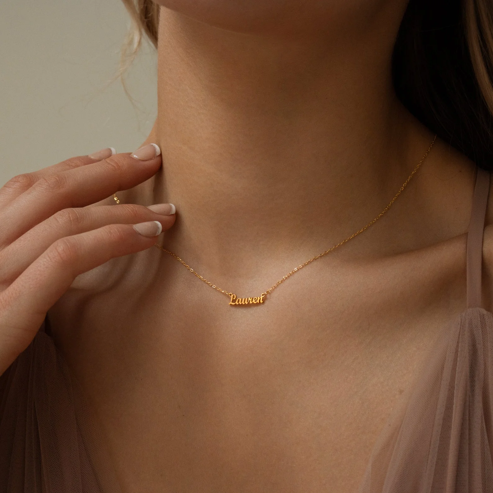 Tiny London Name Necklace - Image 6