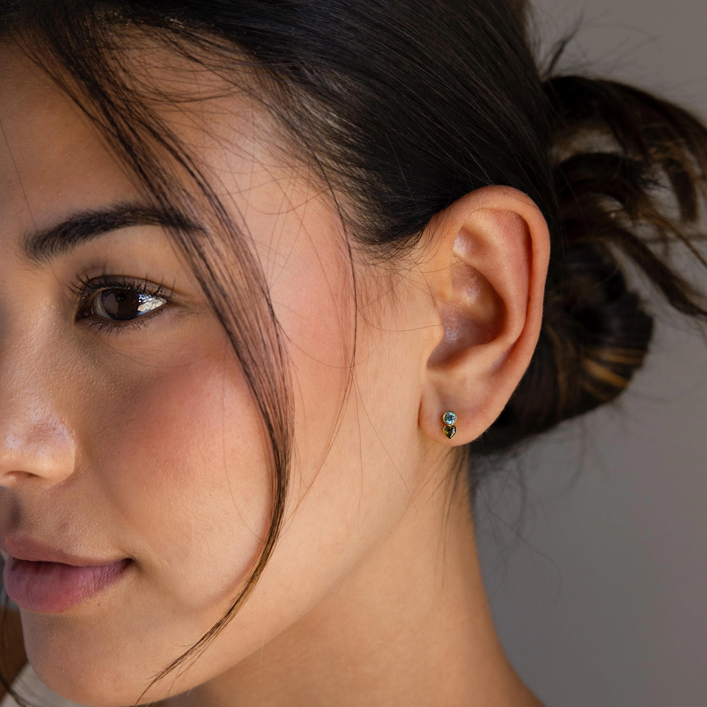 Toi et Moi Birthstone Studs - Image 7