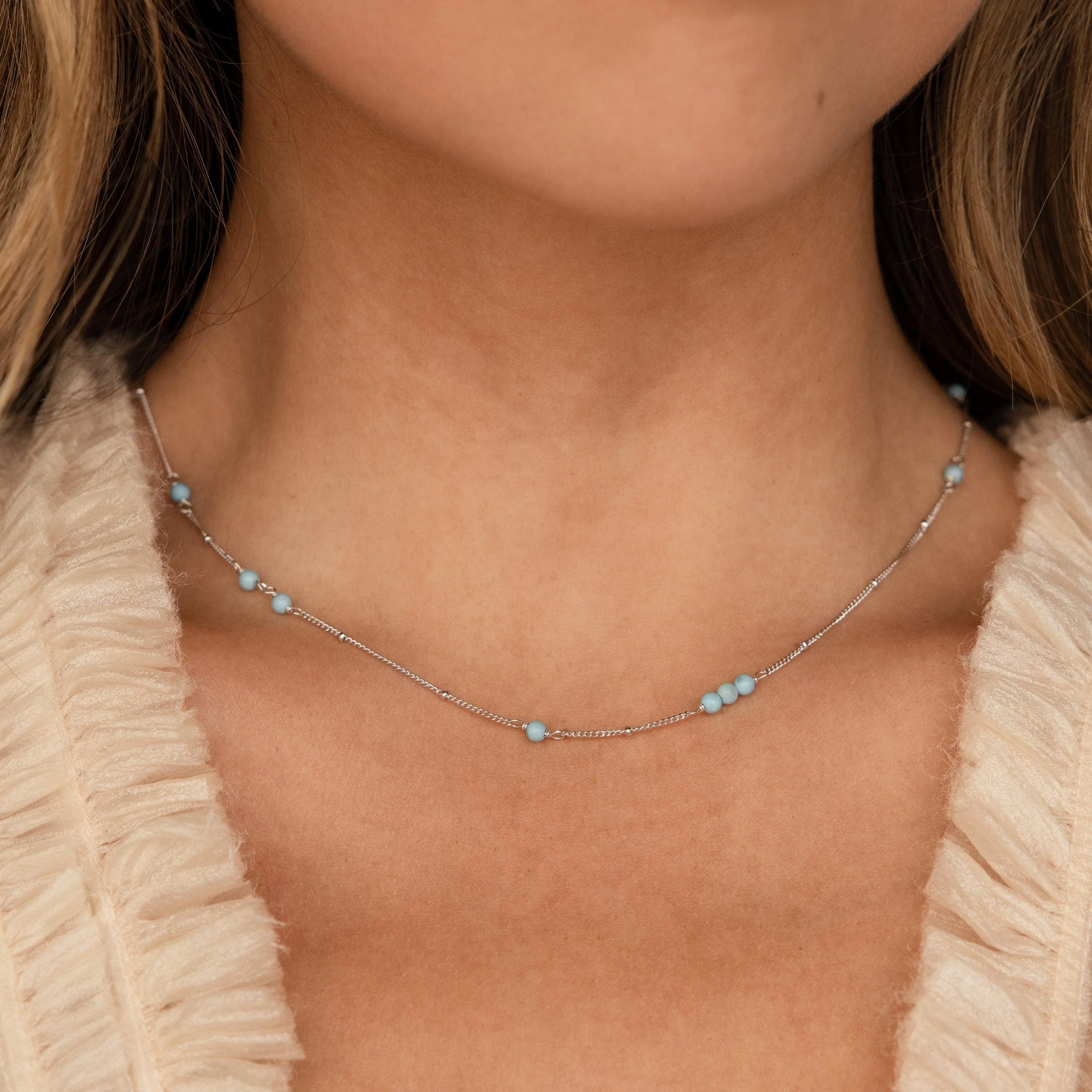 Turquoise Satellite Necklace - Image 4