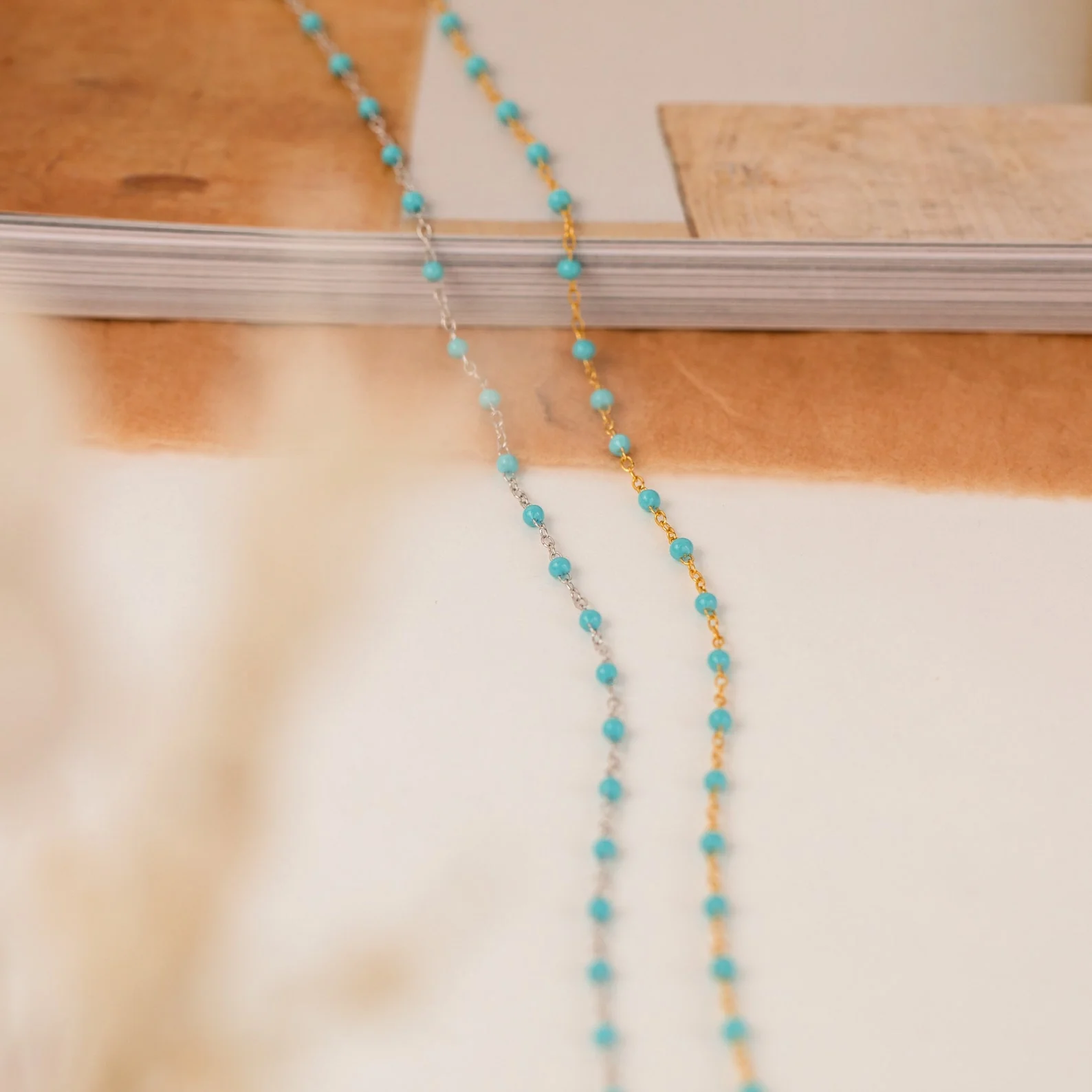 Turquoise Station Necklace - Image 4