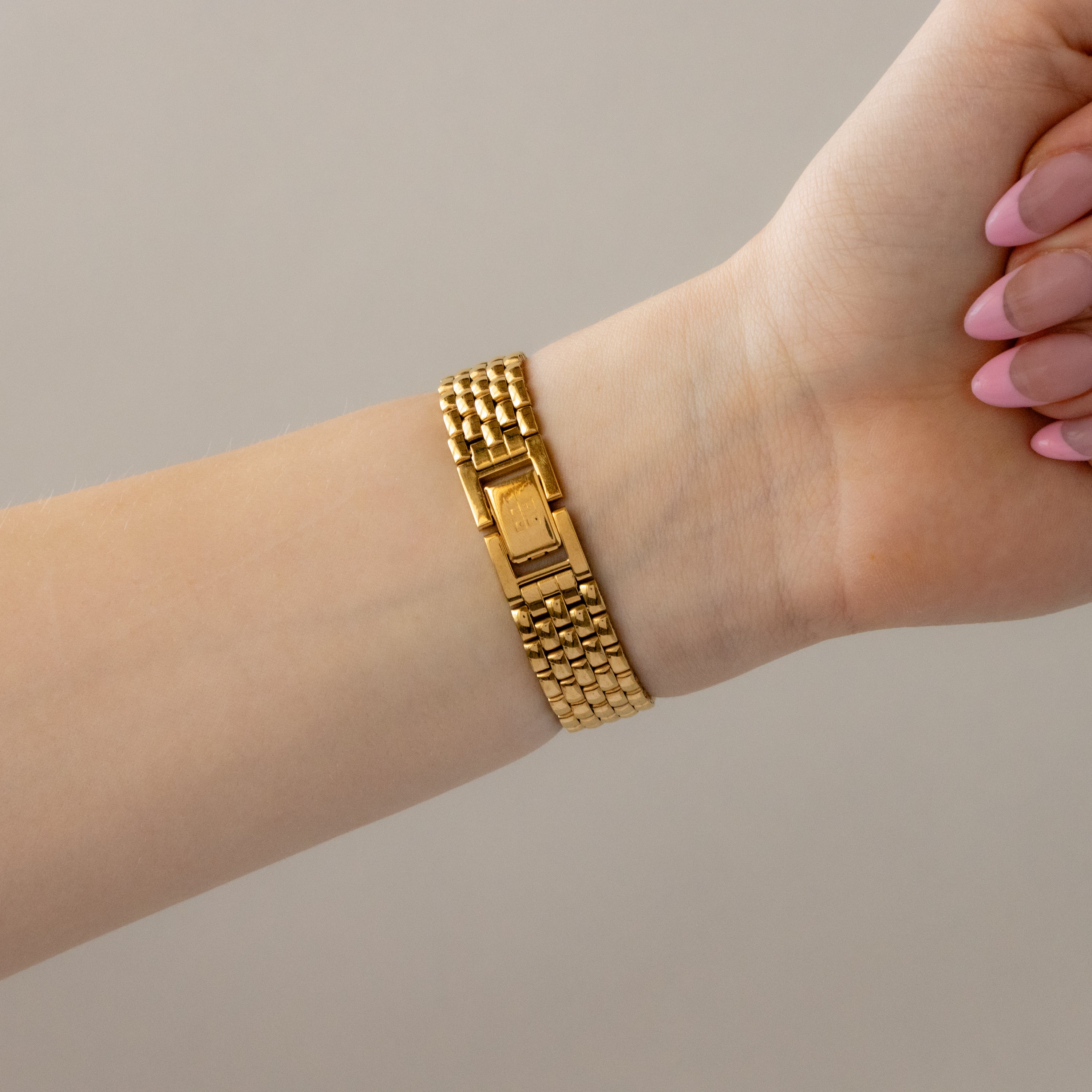 Vintage Givenchy Midnight Roman Gold Watch - Image 3