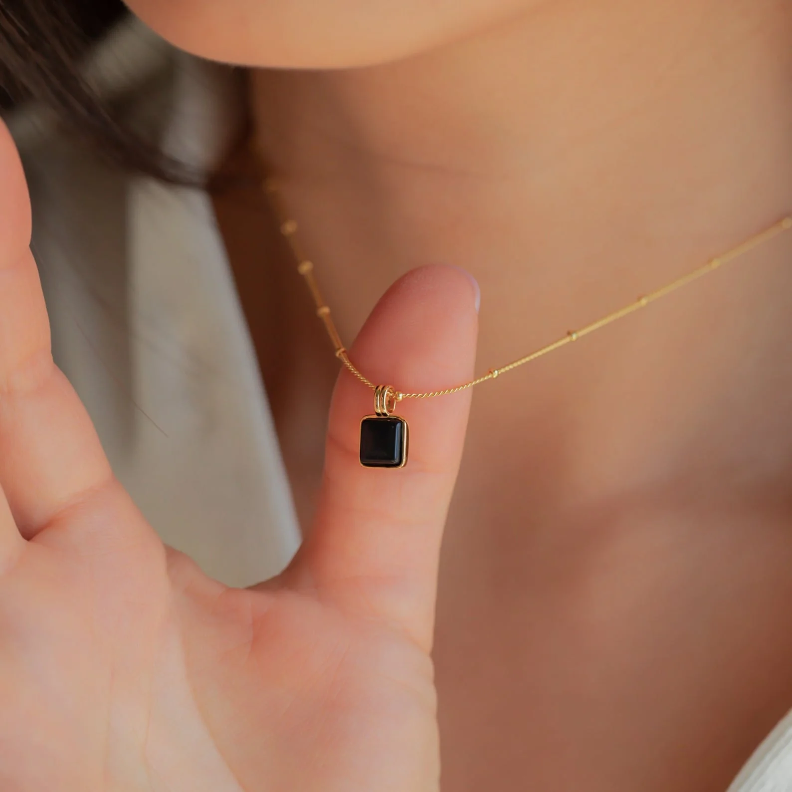 Waverly Black Necklace - Image 3
