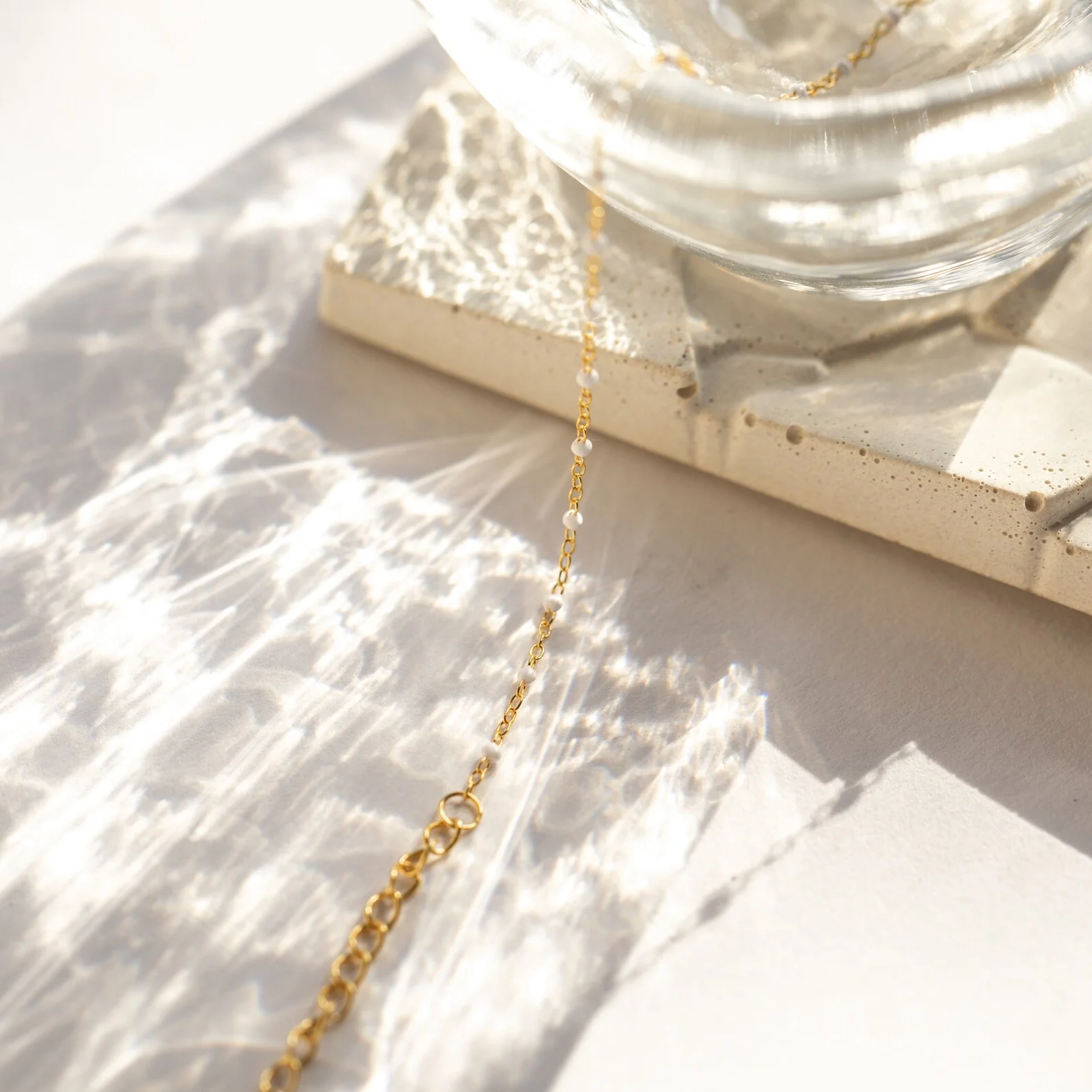 White Station Necklace - Image 6