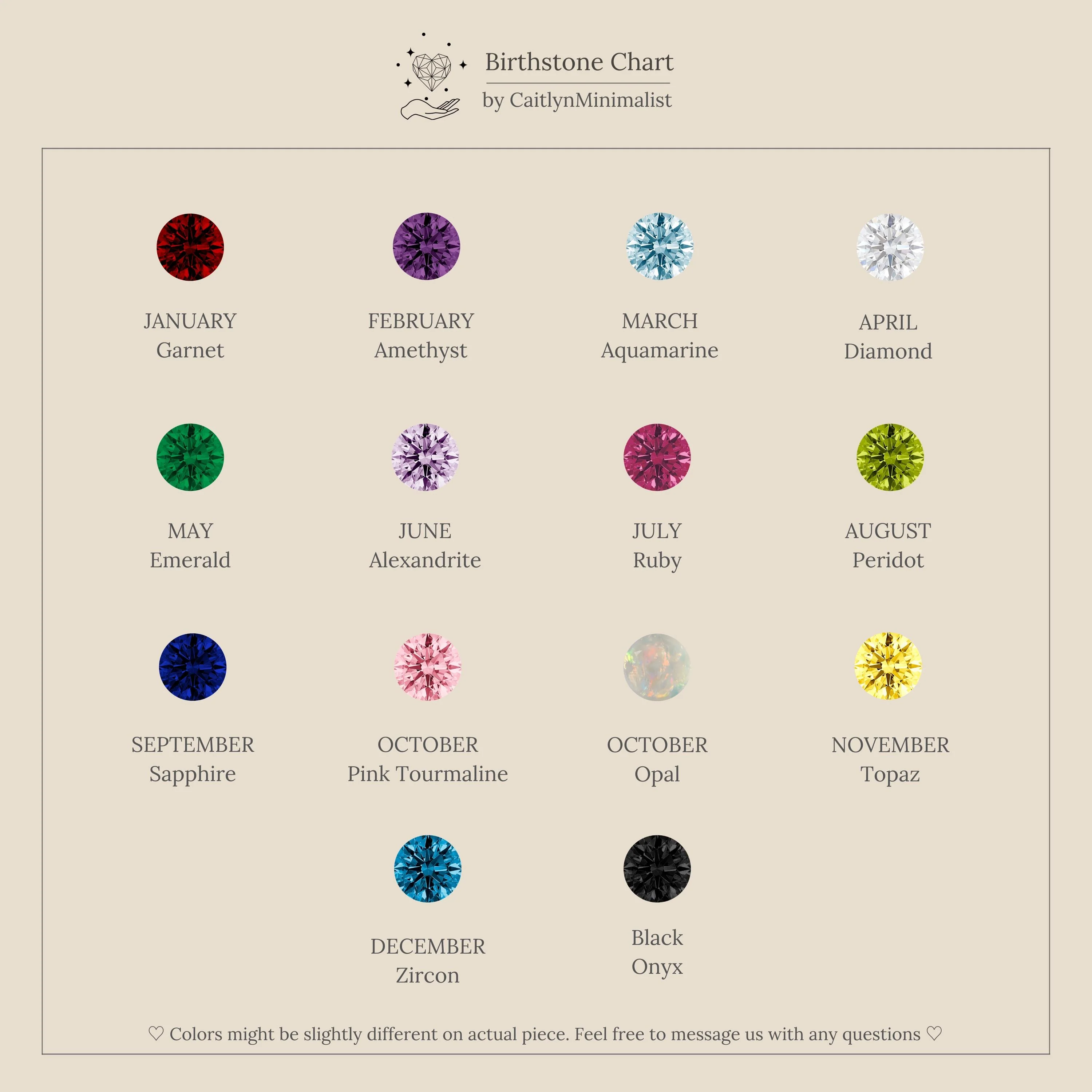 Woven Multiple Birthstone Ring in Silver - Image 4
