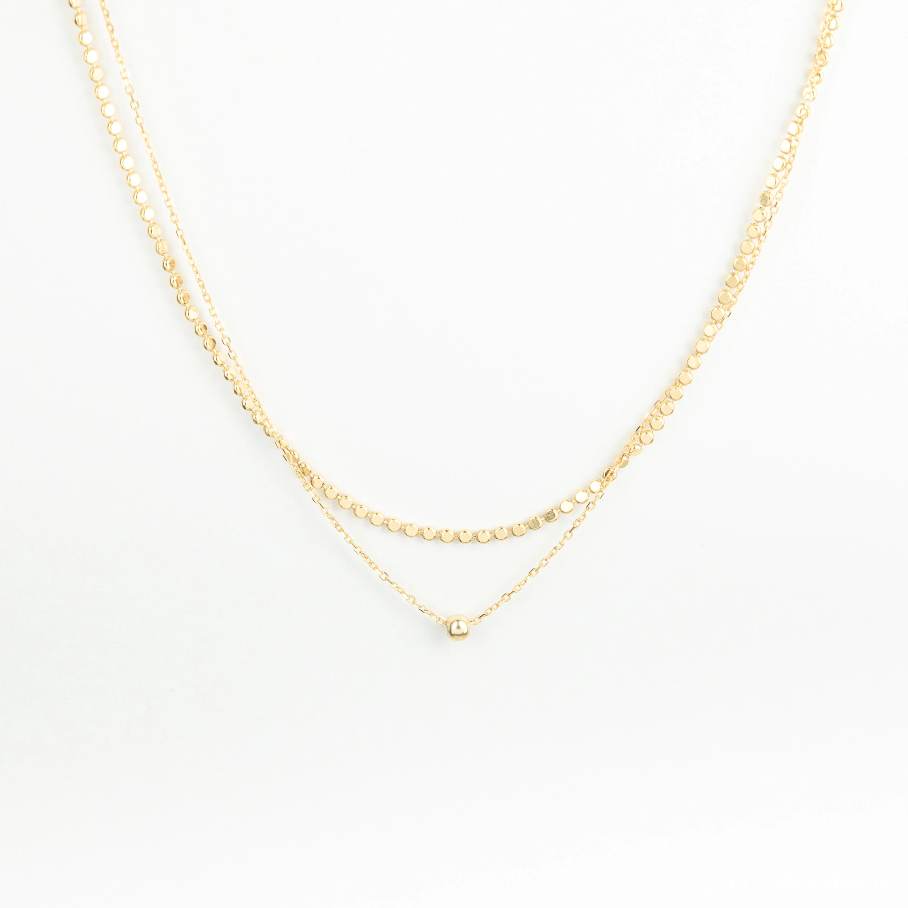 Zina Necklace in 18K Gold - Image 5