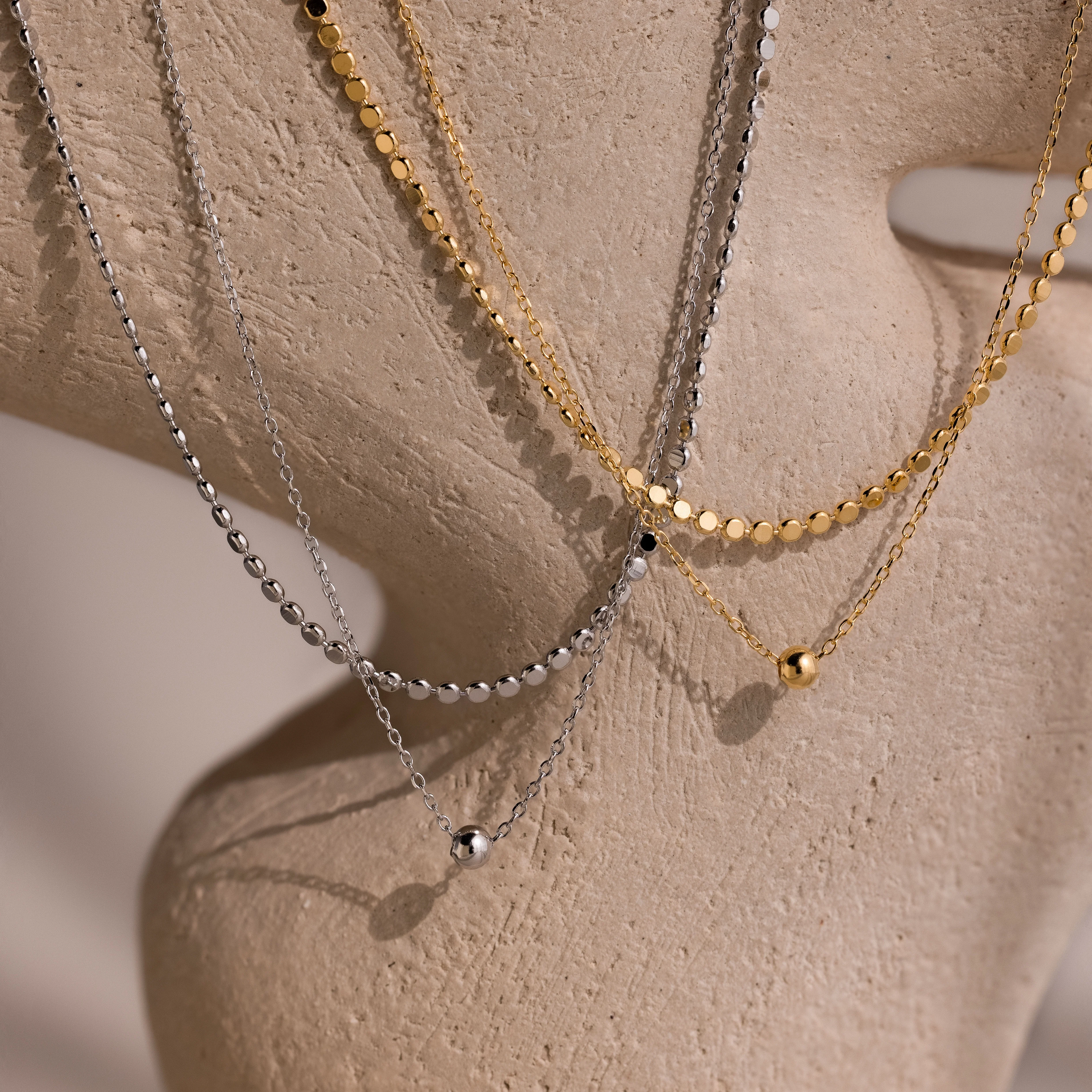Zina Necklace in Silver - Image 6