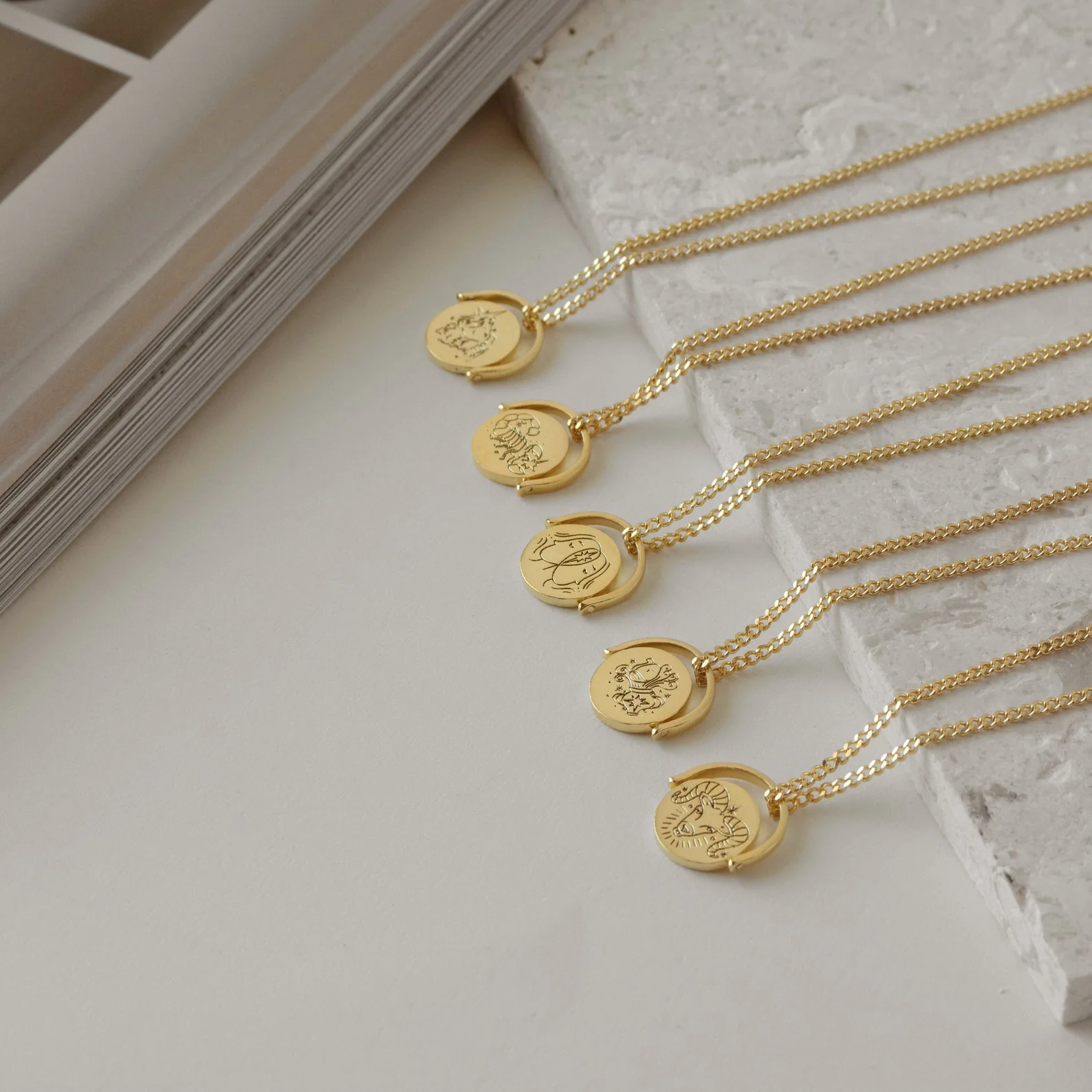 Zodiac Spinner Necklace - Image 5